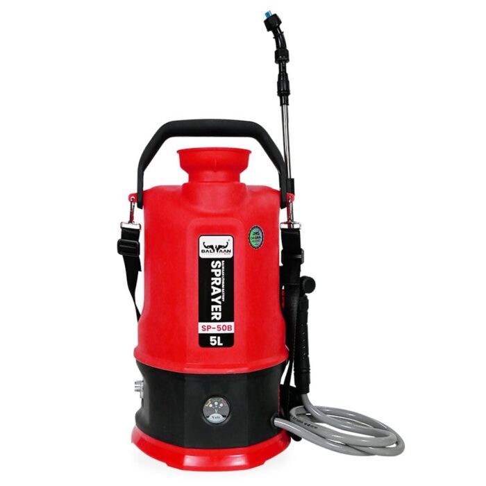 BALWAAN Krishi SP-50B LI-ION Battery Sprayer | Battery Operated High-Pressure Sprayer with 5 Litre Tank Capacity