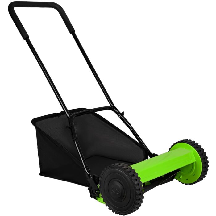 GIGAWATTS Reel Lawn Mower 16-inch Manual Grass Cutter Machine