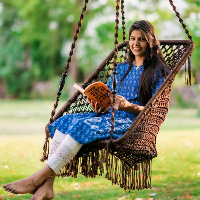 SWINGZY Premium Rectangle-Shaped Swing Chair/Hammock