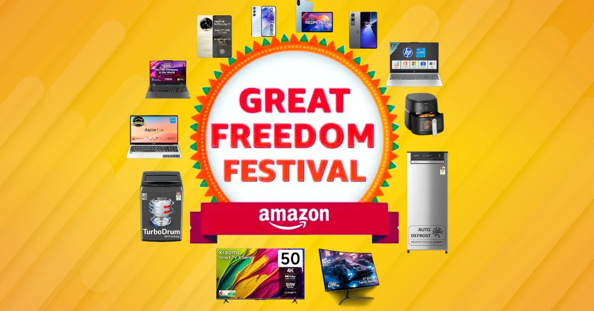 Amazon Great Freedom Festival Sale 2025 🛍️ – Top Discounts, Dates, and Best Deals
