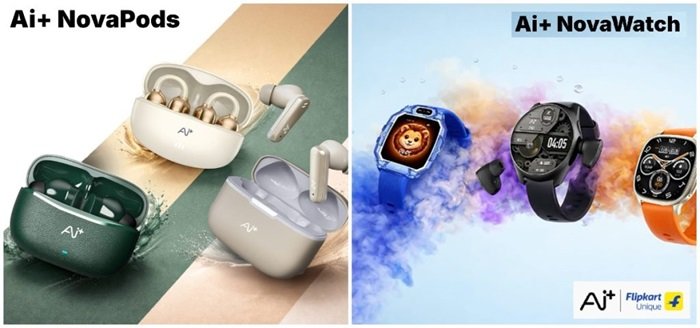 Ai+ launches NovaPods and NovaWatch